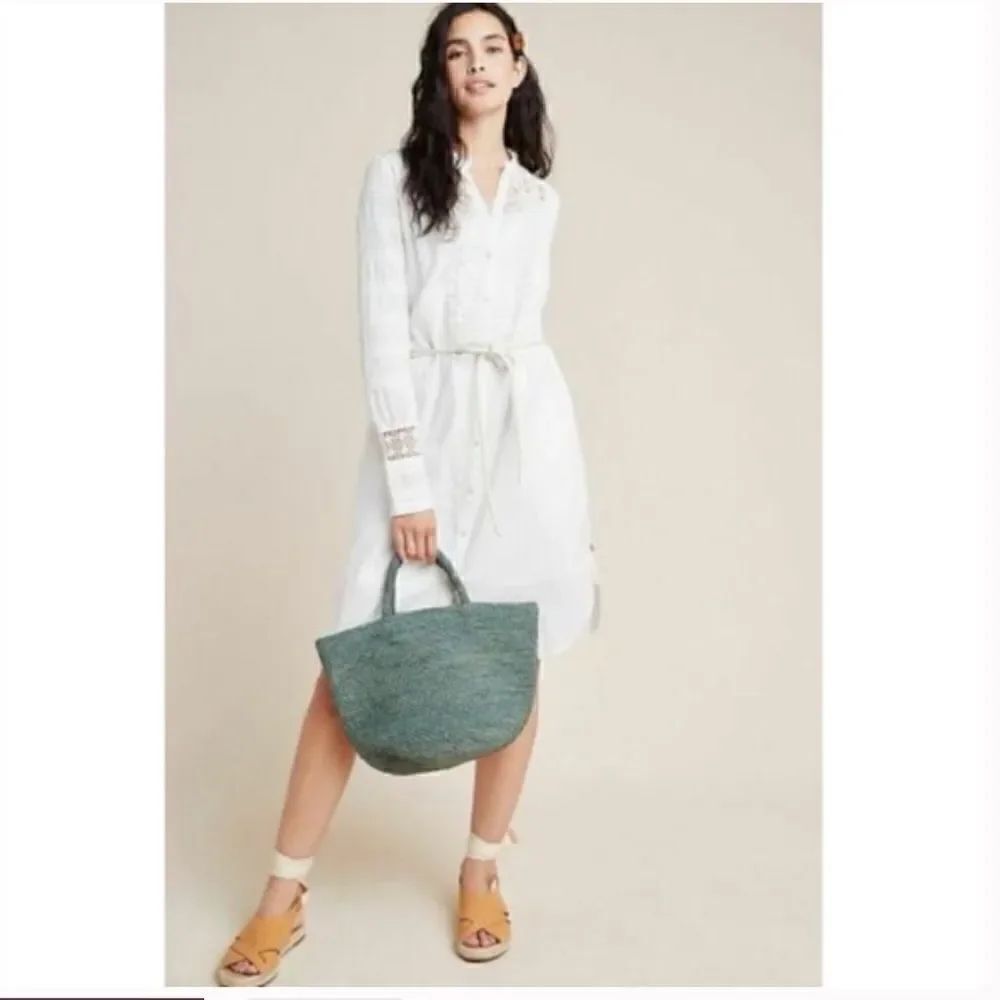 ANTHROPOLOGIE Scotch & Soda Lace Shirtdress